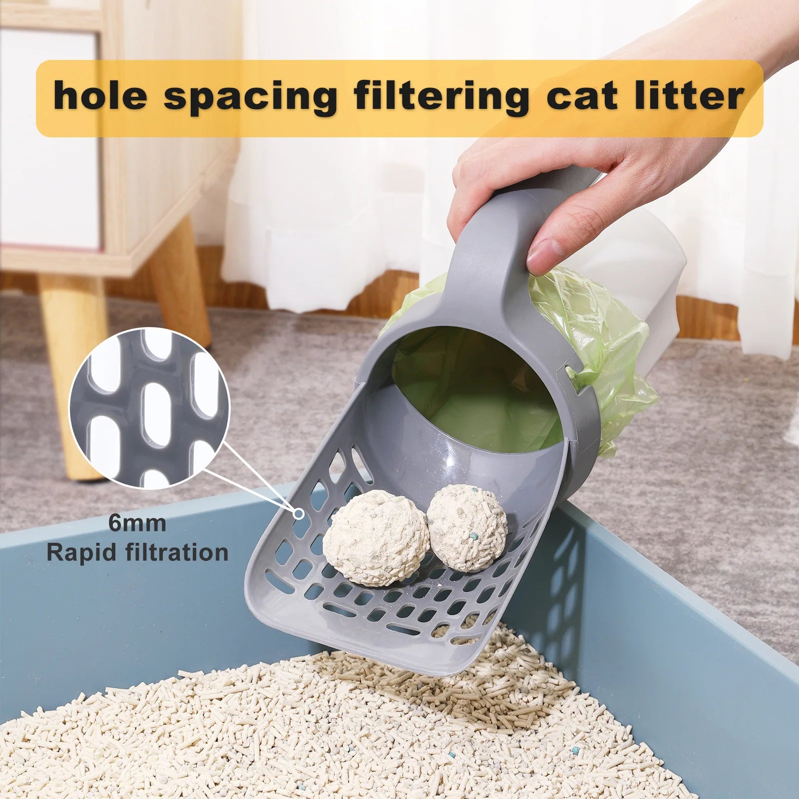 Pala Mágica CleanBox – Patitas Felices 🐱✨