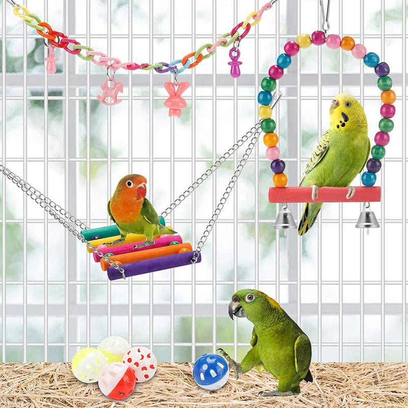 🦜🎉 PicoFeliz: Juguetes para Aves Alegres 🎉🦜