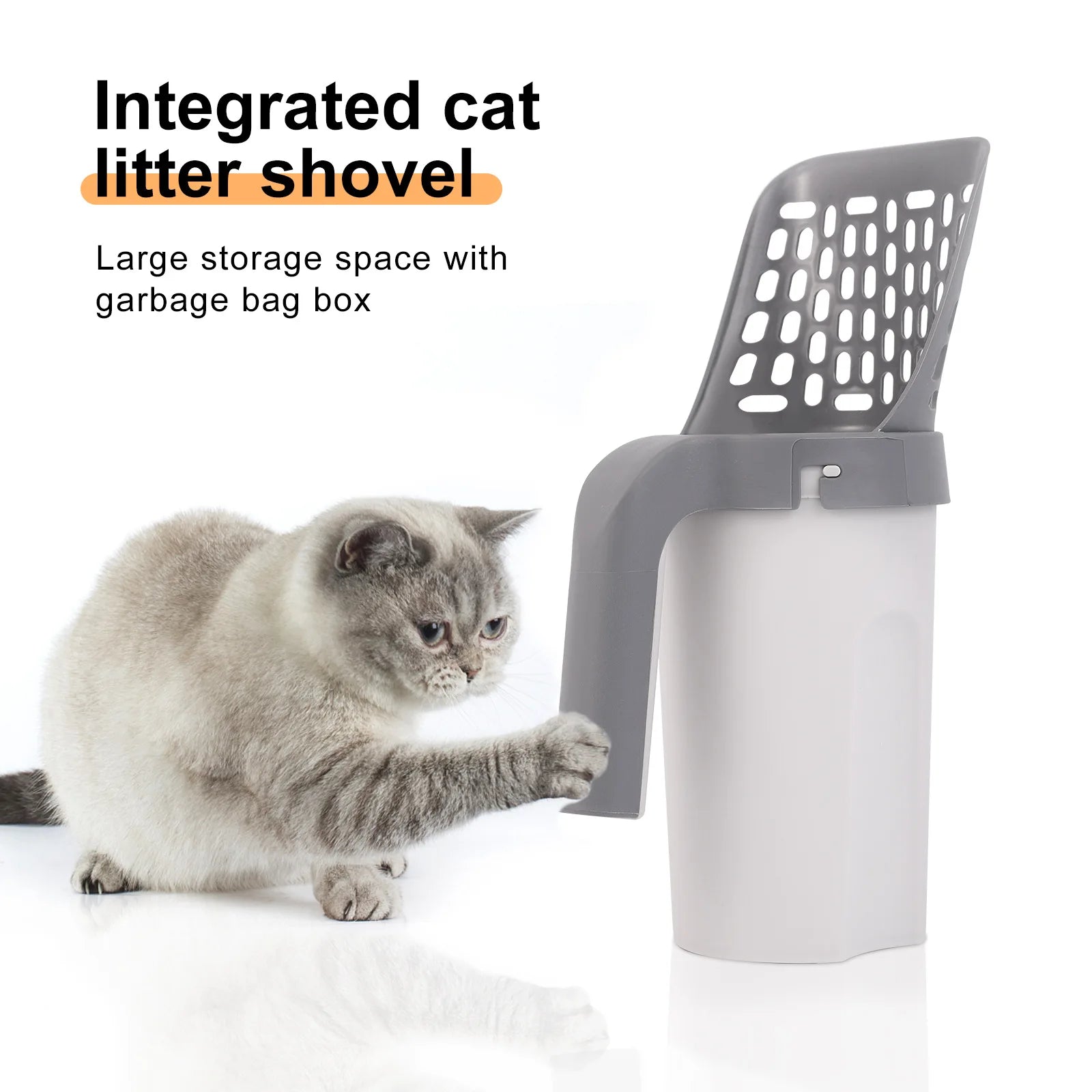 Pala Mágica CleanBox – Patitas Felices 🐱✨