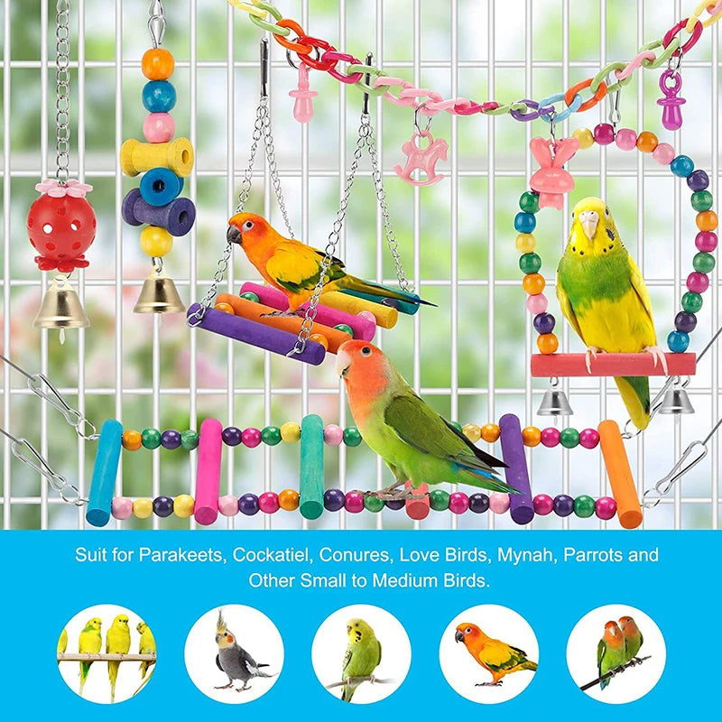 🦜🎉 PicoFeliz: Juguetes para Aves Alegres 🎉🦜