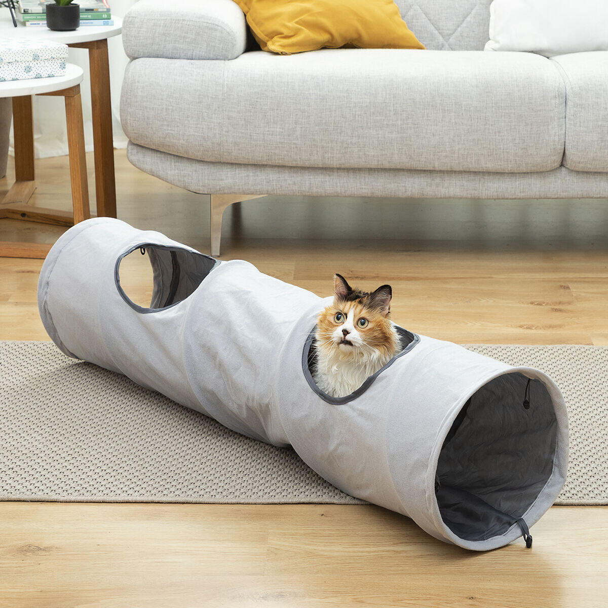 Funnyl InnovaGoods faltbarer Haustiertunnel